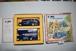 Corgi Swansea to Leicester Transport bus and Coach