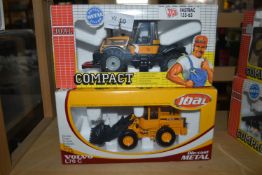 Two Joal Compact tractor and loader
