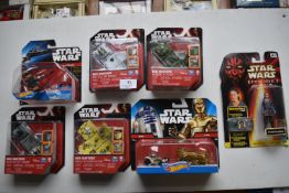 Seven 'Star Wars' Vehicles and Figures