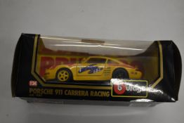 Burago Porsche 911 Carrera Racing Car