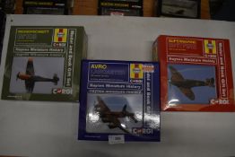 Three Hames Miniature Aircraft History Die Cast Gi