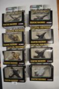 Seven Corgi Collection fighting machines Aircraft