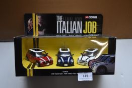 Corgi Italian Job Mini Three Piece Set