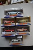 Six Matchbox Dinky Collection Classic Cars