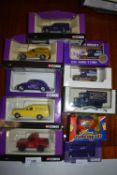Ten Cadbury's advertising vehicles by Corgi Etc
