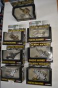 Eight Corgi Collection Fighting Machine Aircraft