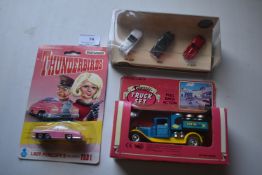 Mixed vehicles inc Thunderbirds 'Lady Penelope'