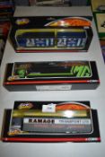 Three Corgi Wheelz Freight Trucks