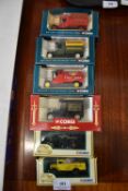 Six Corgi Advertising Vehicles