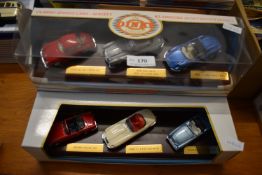 Two Matchbox Dinky Collection Classic Sports Car s