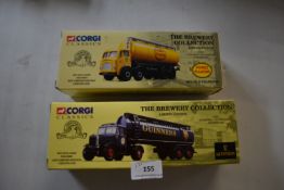 Two Corgi Classics brewery collection Guiness and