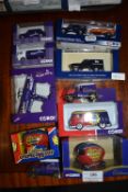 Ten Cadbury's advertising vehicles by Corgi Etc