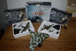 Three Atlas Editions Jet Age Military Aircraft Mod