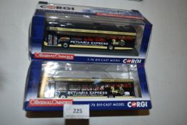 Two Corgi Petuaria Express Die Cast Models