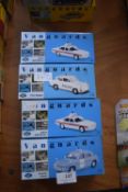 Four Die cast vanguards Police Cars