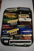 Assorted unboxed buses