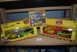 Three 'Only Fools and Horses' Die cast vehicle set