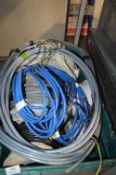 Assorted Cabling Including Armoured Cable