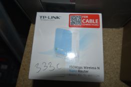 *TP Link 150MB/S Wireless Nano Router