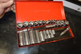 Snap-on Socket Container with Assorted Draper Sockets