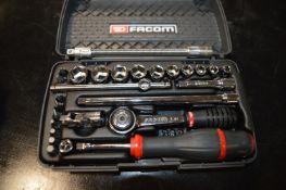 Facom ¼” Drive Socket Set
