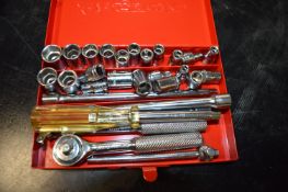 Snap-on Socket Container with Assorted Draper Sockets