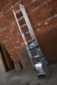 *Mac Allister PROMCLT3 3x9 Combination Three Section Ladder (no foot spread stand)