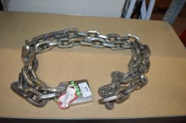 Faithful Lock with Chain and Key