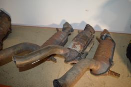 Three Catalytic Convertors