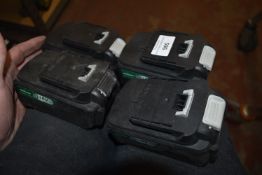 *Four Hawksmoor 4ah Batteries