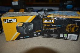 *Two 5ah JCB Batteries