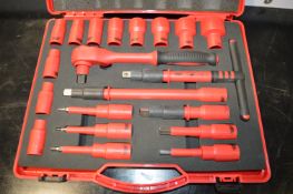 Draper Insulated Metric Socket Set plus T-Bar Allen Keys