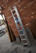 *Mac Allister PROMCLT3 3x9 Combination Three Section Ladder (damage to top)