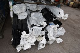 *Contents of Stillage to Include Black Guttering and Downpipe, etc.