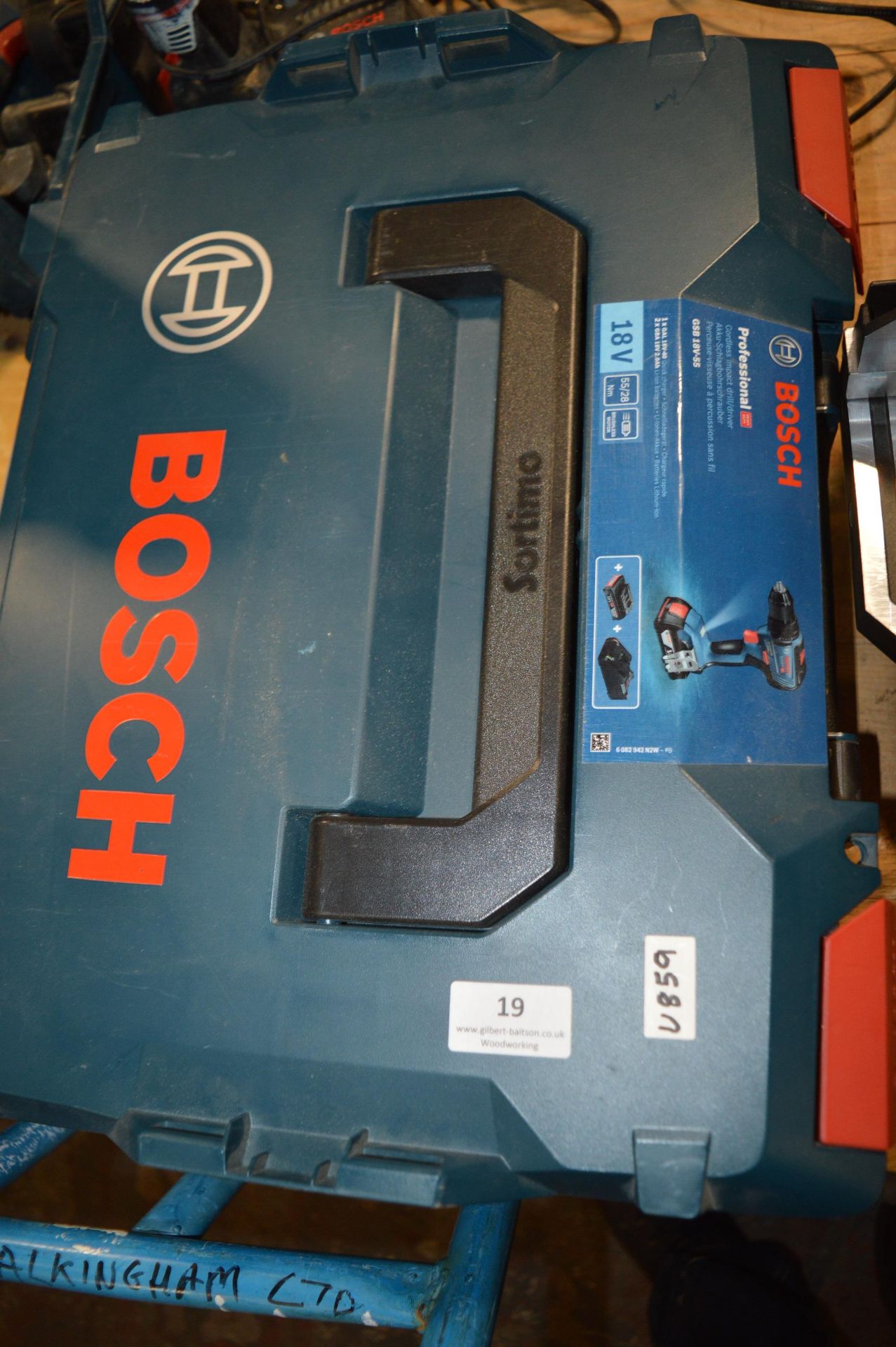 Bosch Professional GSB Drill with Battery and Charger - Image 2 of 2