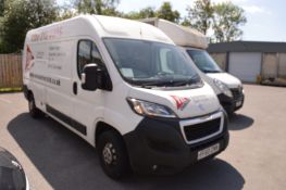 *Peugeot Boxer 335 Pro L3H2 HDi Van, Reg: YF68 ZWW, Mileage 136044 Miles