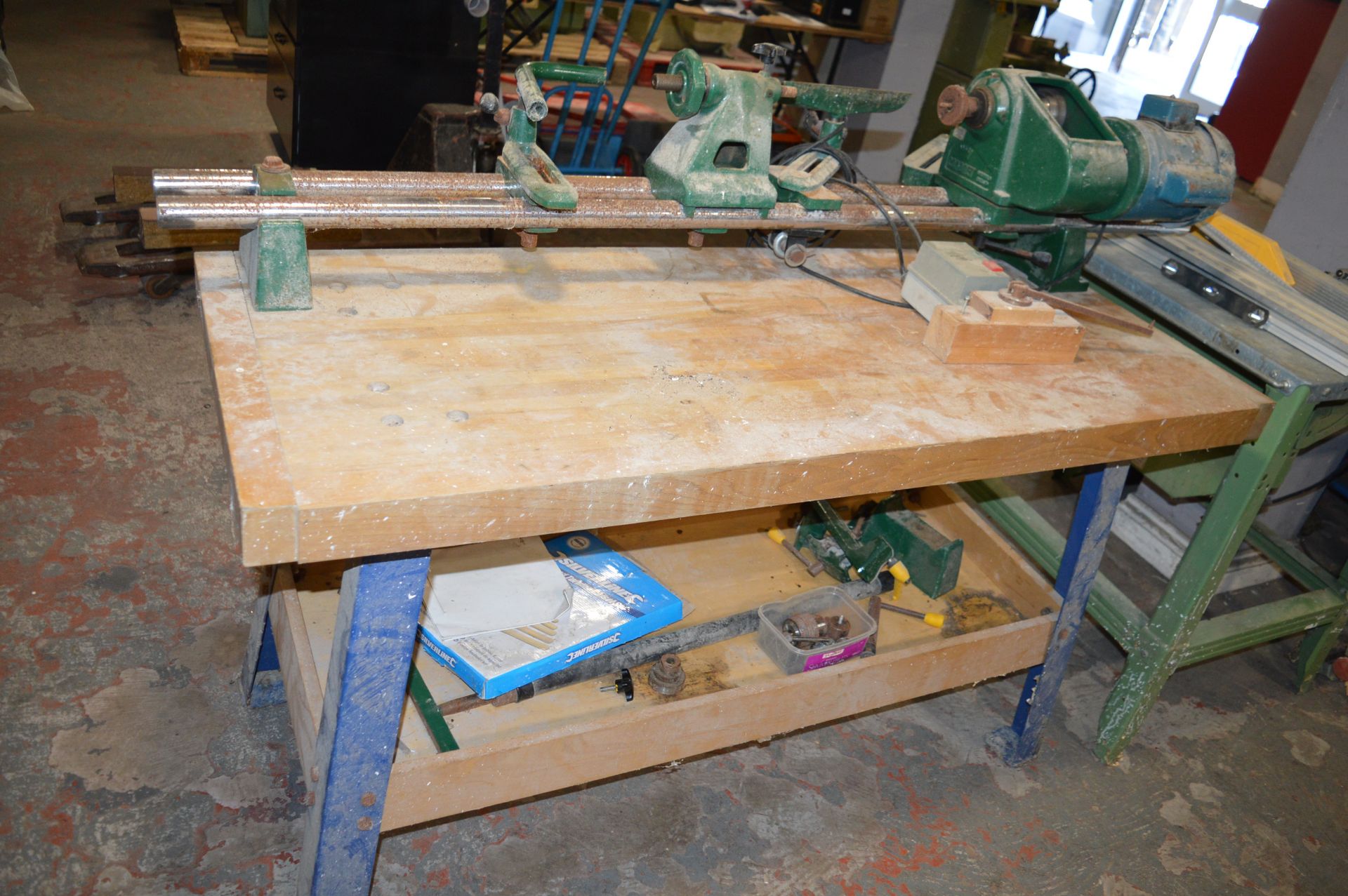 Coronet/Record Power 240v Lathe Including Bowl Turning Attachments - Image 2 of 2
