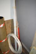 Mixed Lot of Pipping, Conduit, Cable Rod Set, etc.