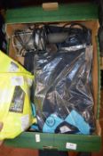 Quantity of Assorted Hi-Vis, Protective Gear, and a 240v Light