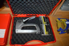 Knipex Box Containing Staple Gun and Staples