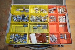 Toolbox Containing Assorted Fuses