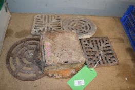 Five Assorted Grates