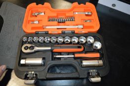 Bahco 34pc ¼” and 3/8” Dynamic Drive Socket Set S330