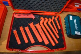 Knipex Box Containing an Insulated Spanner Set