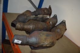 Three Catalytic Convertors