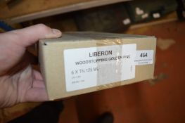 6x 125ml of Liberon Wood Stopping “Golden Pine”