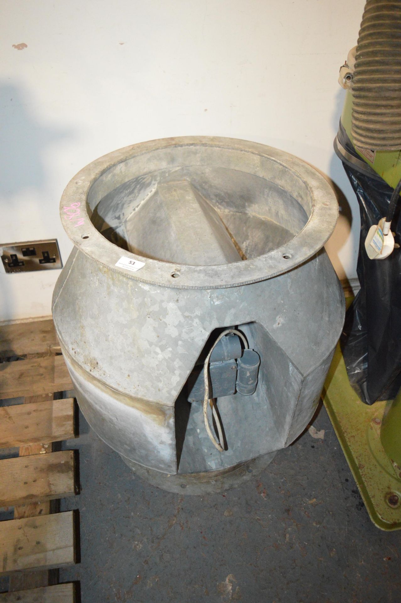 Galvanised Bypass Fan 1-Phase
