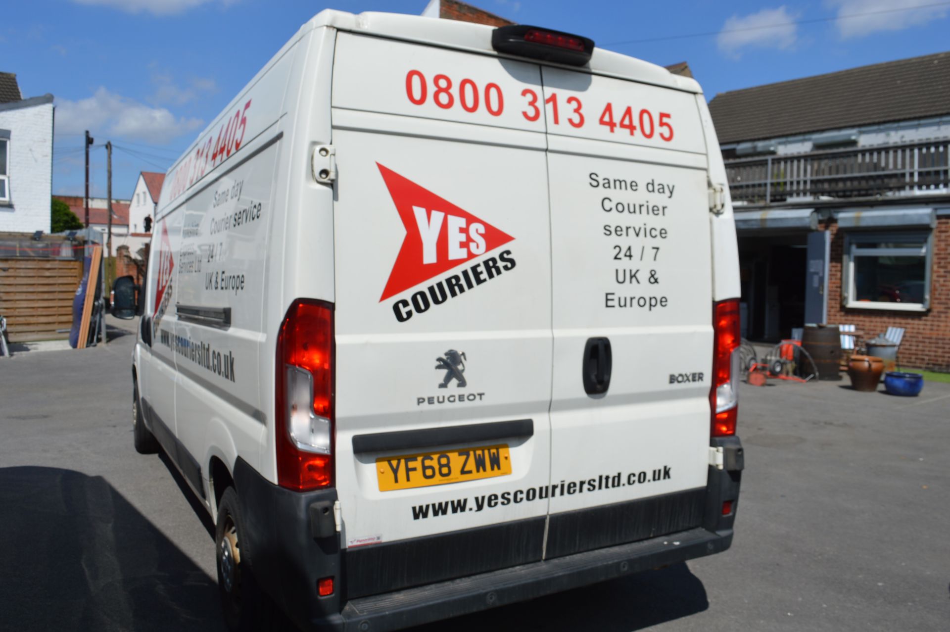 *Peugeot Boxer 335 Pro L3H2 HDi Van, Reg: YF68 ZWW, Mileage 136044 Miles - Image 8 of 13
