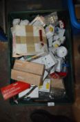 Quantity of Assorted Wall Plugs, Sockets, etc. (tray not included)