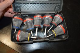 Facom 7pc Stubby Screwdriver Set